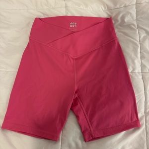 joy lab workout shorts, medium, pink